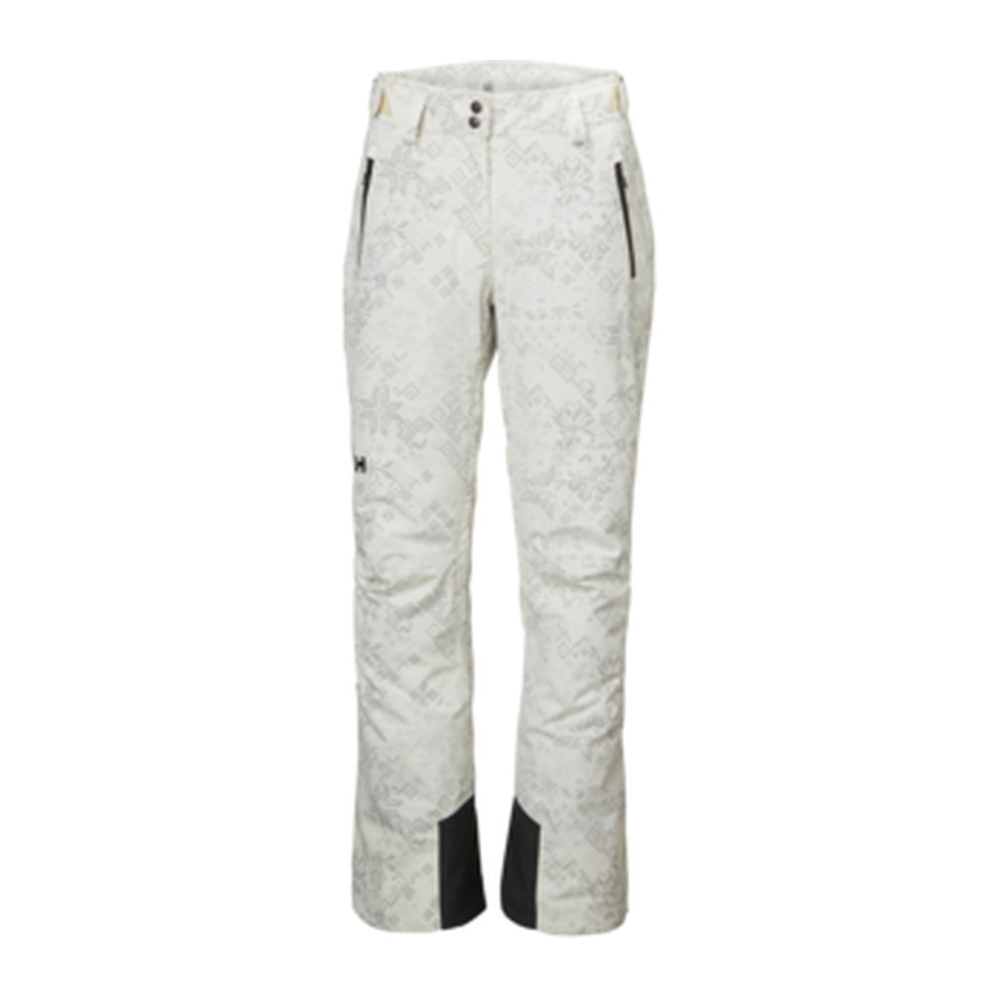 HH Women's W Legendary Insulated Pant – Cream New Nordic Aop – detail