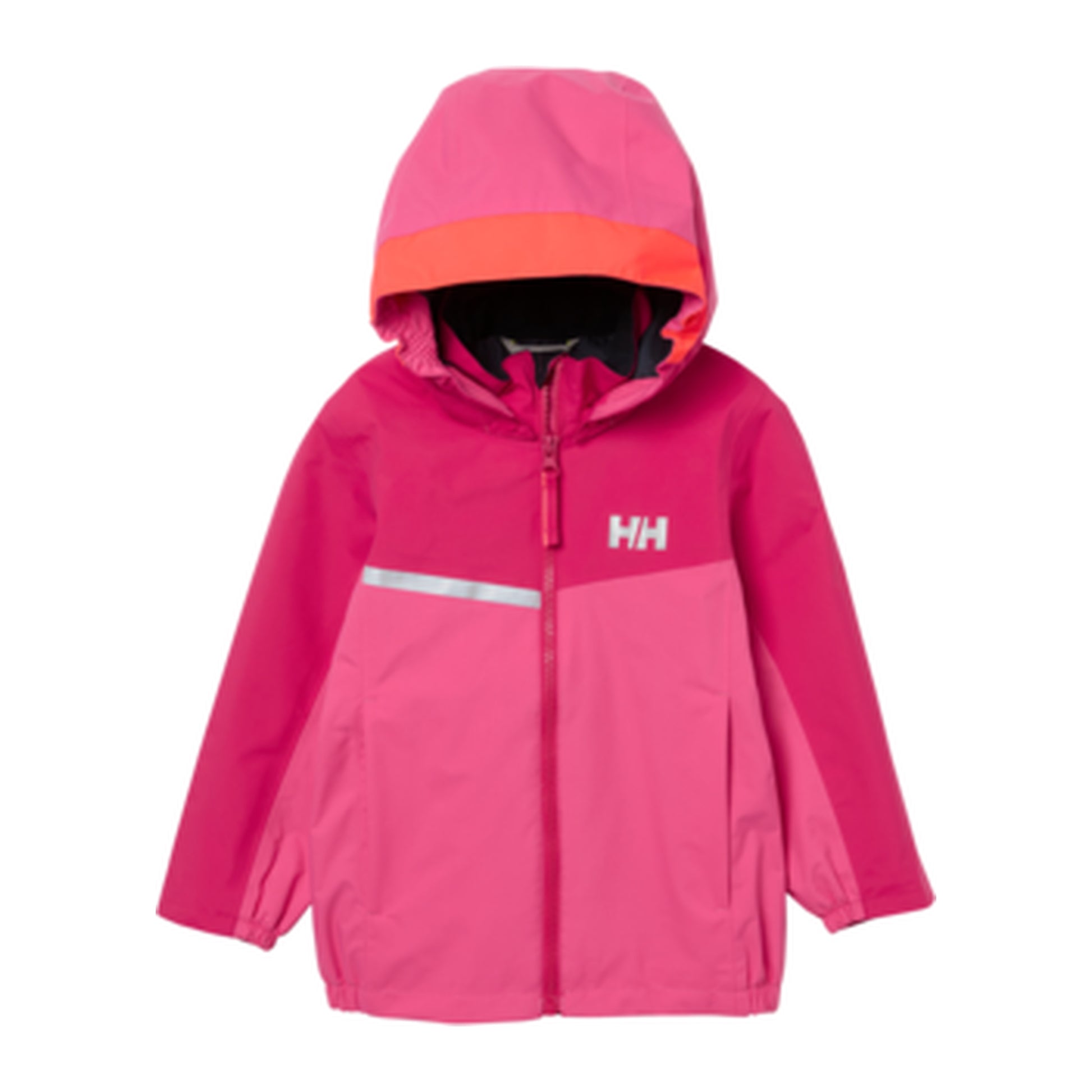 HH Kids' K Shelter Ht Jacket – Hot Pink – detail