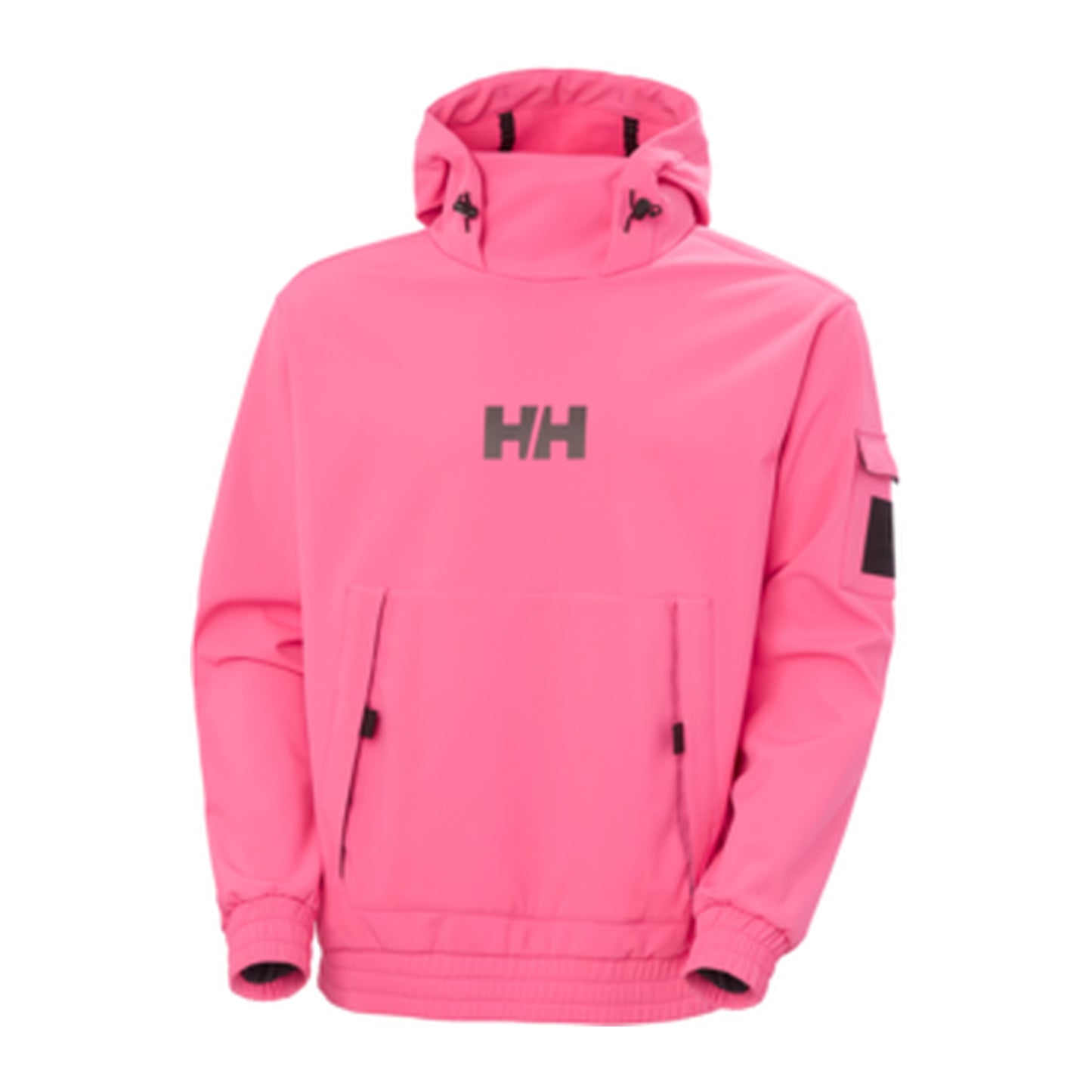 HH Ullr D Ridable Hoodie – Hot Pink – detail