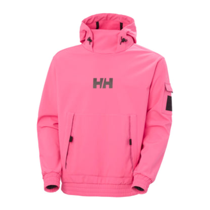HH Ullr D Ridable Hoodie – Hot Pink – detail
