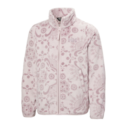 HH Junior Jr Chill Fleece Jacket – Pinkshake Aop – detail