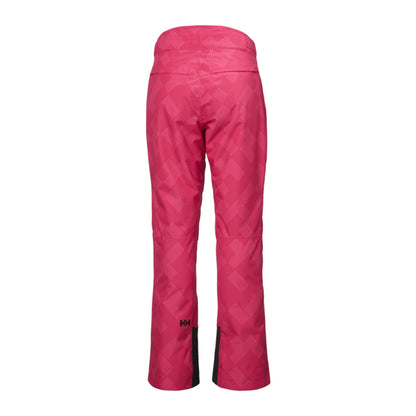 HH Women's W Legendary Insulated Pant – Cranberry Hh Plaid Aop – back