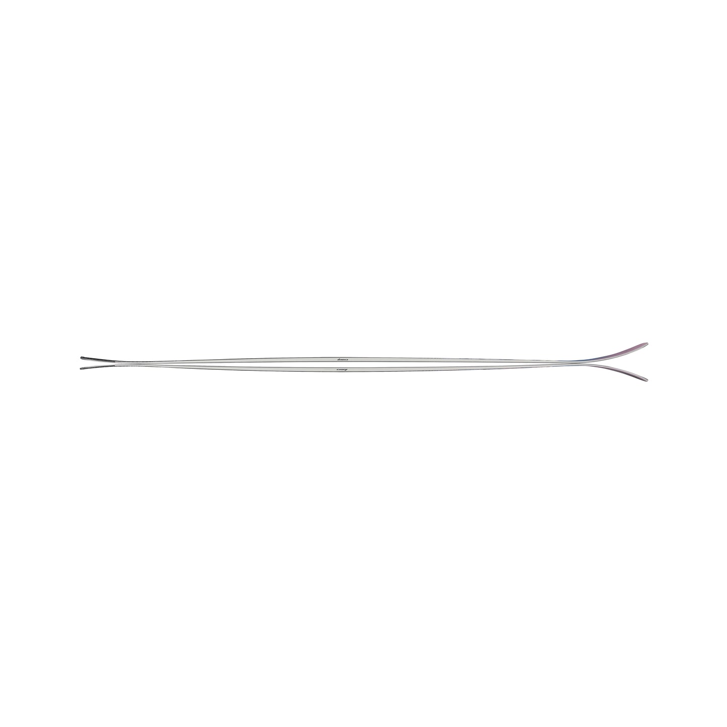 Nordica Santa Ana 92 26/27 all-mountain ski – side profile showing rocker and camber