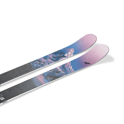 Nordica Santa Ana 92 26/27 all-mountain ski – topsheet graphic detail