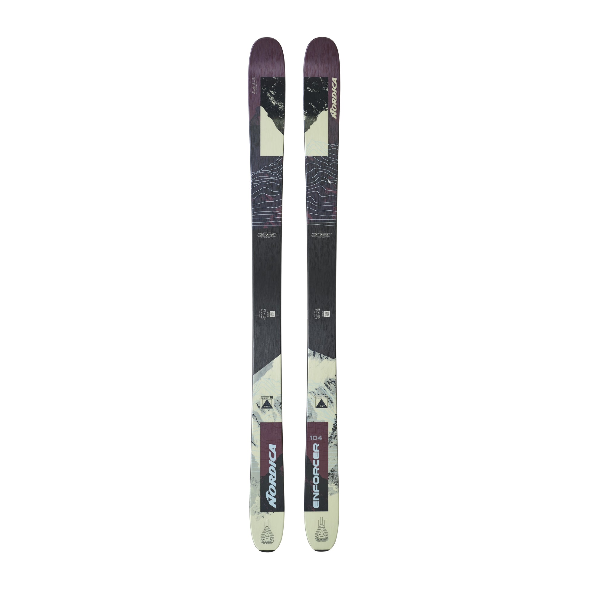 Nordica Enforcer 104 26/27 all-mountain ski – topsheet