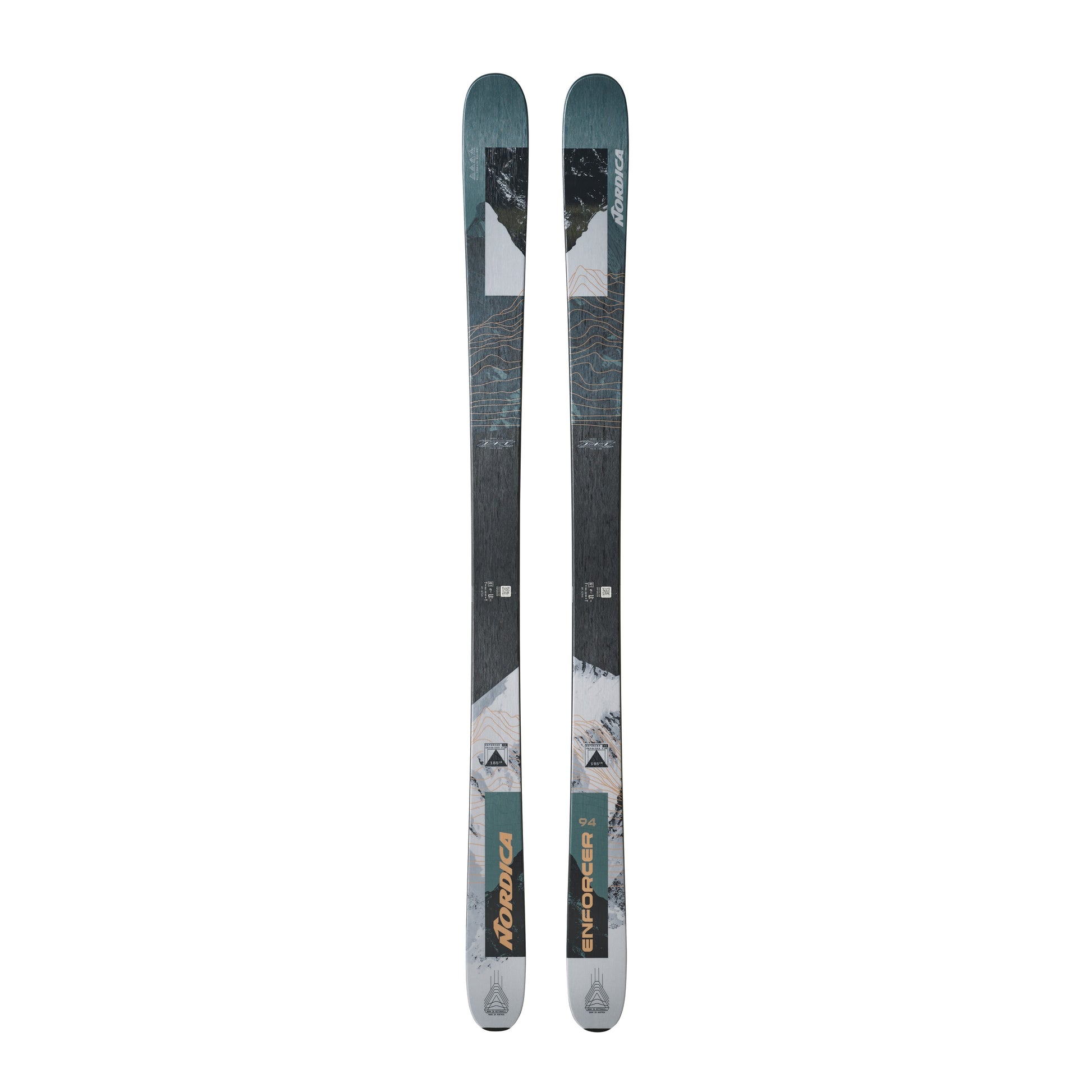 Nordica Enforcer 94 26/27 all-mountain ski – topsheet