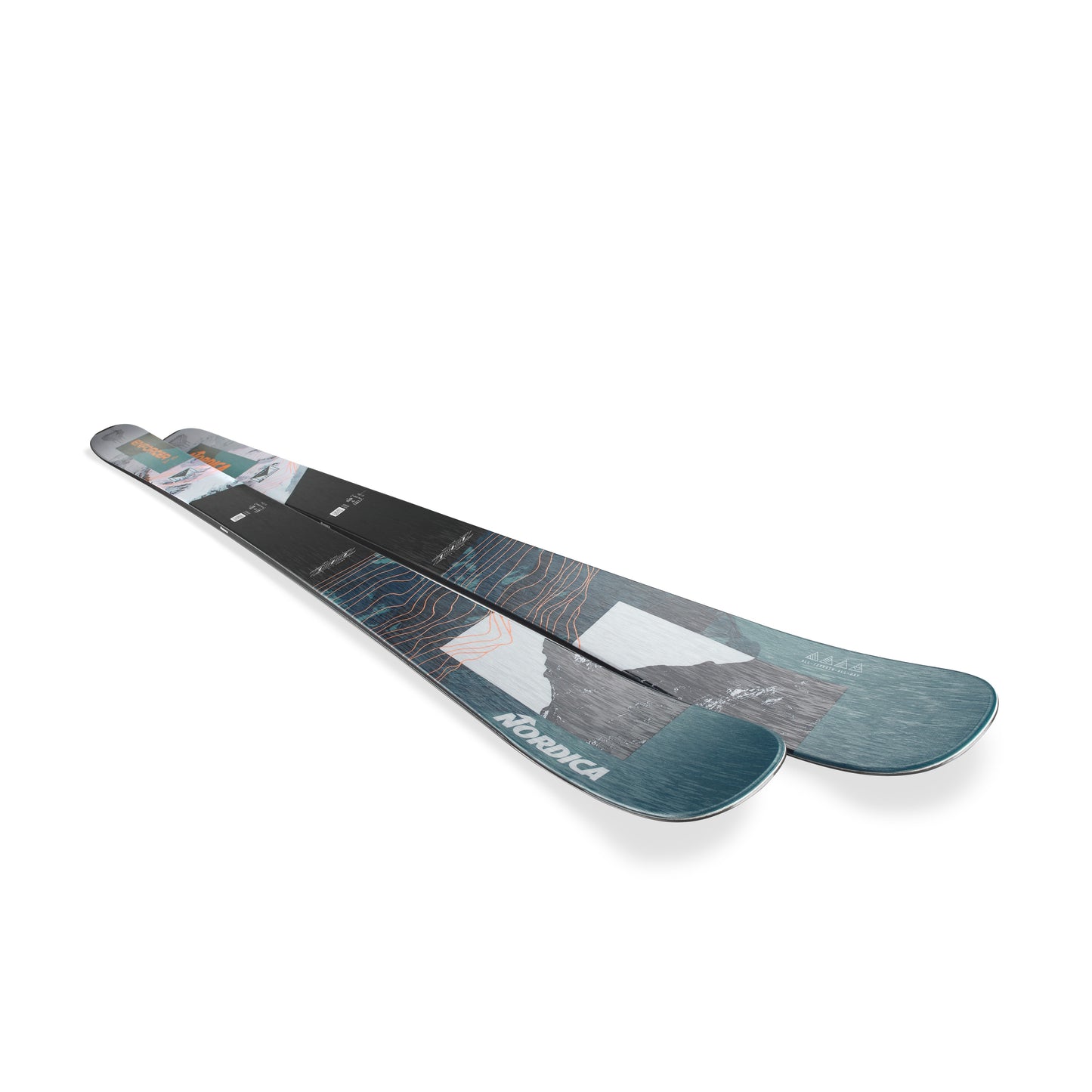 Nordica Enforcer 94 26/27 all-mountain ski – tip and shovel detail