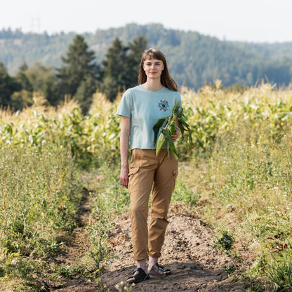 Fjällräven  Fjällblomster Logo T-shirt W