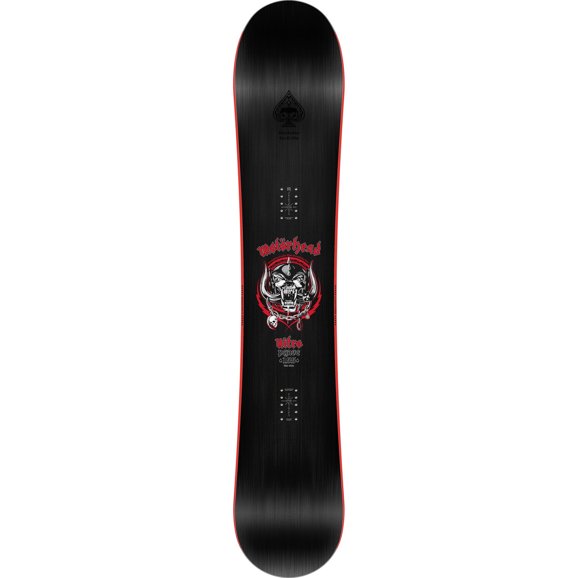 Nitro Phase x Motörhead 2027 topsheet