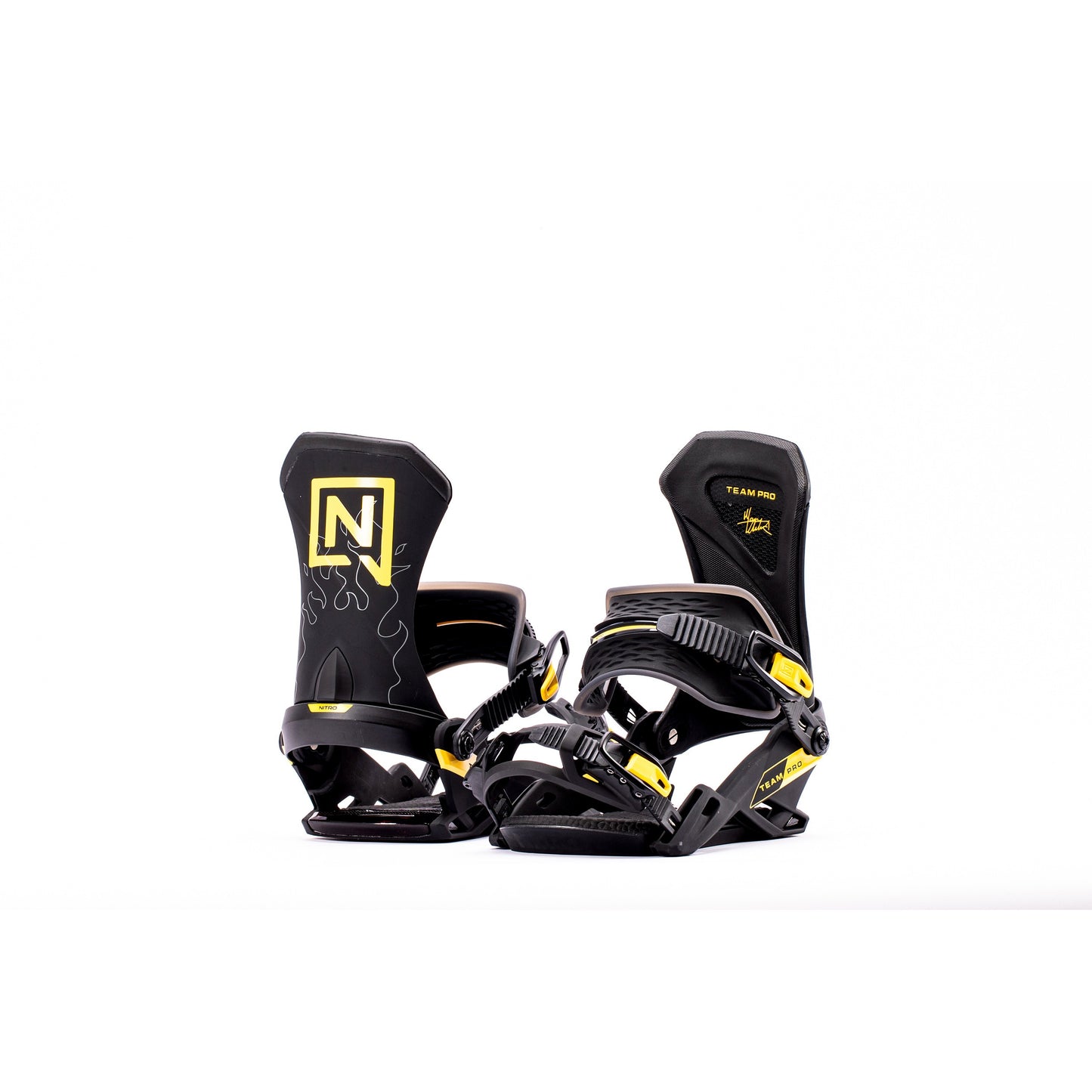 Nitro Team Pro Bindings 2027 detail - NITRO X MARKUS KLEVE