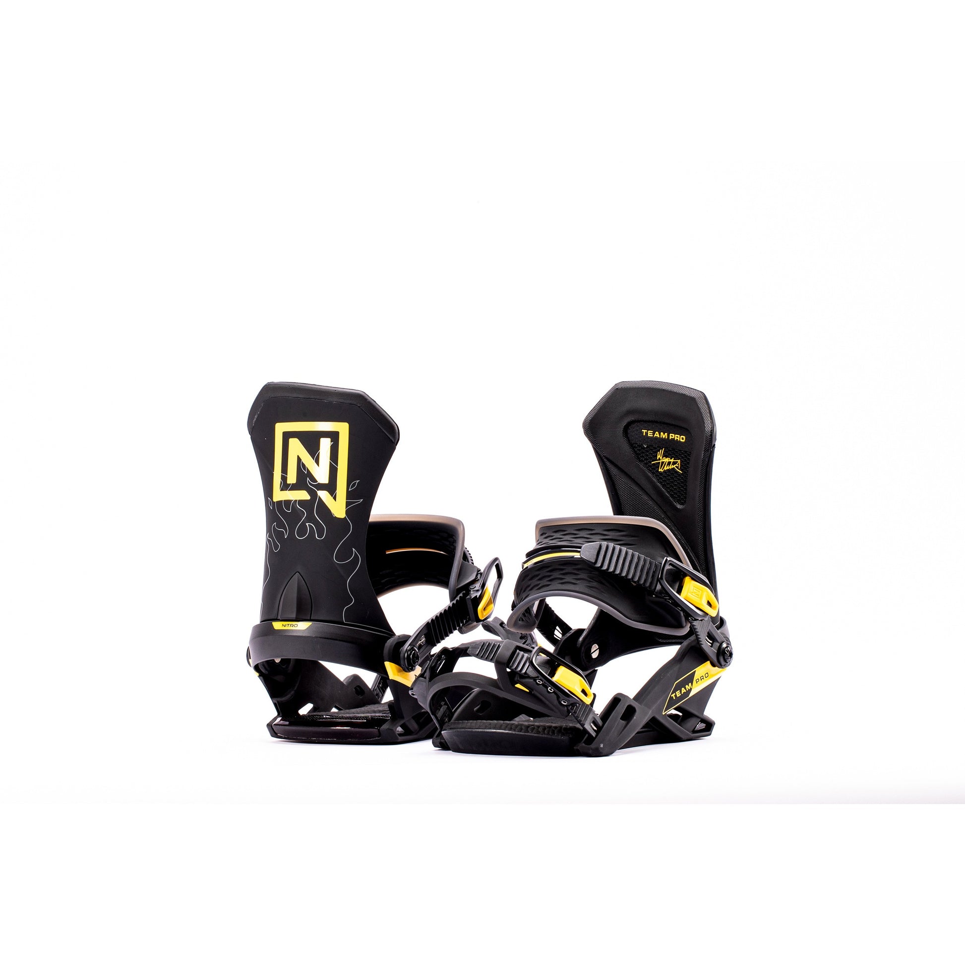 Nitro Team Pro Bindings 2027 detail - NITRO X MARKUS KLEVE