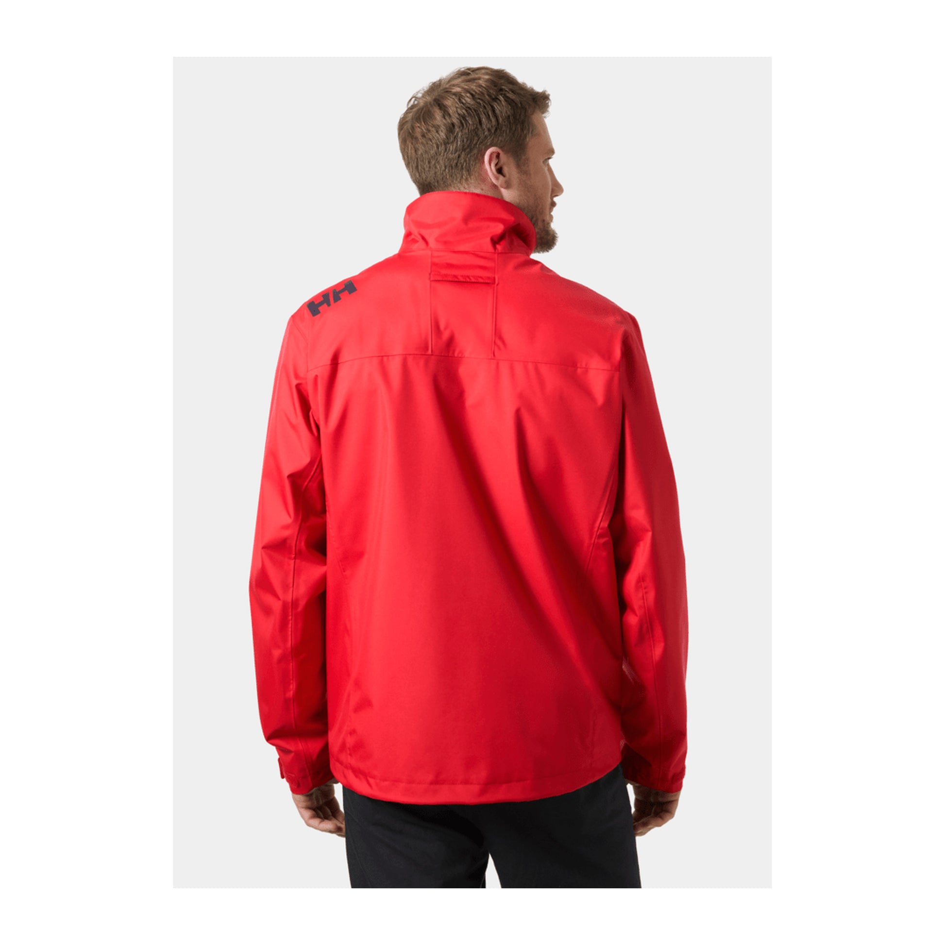 HH Men's Crew Jacket 2.0 – Red – detail
