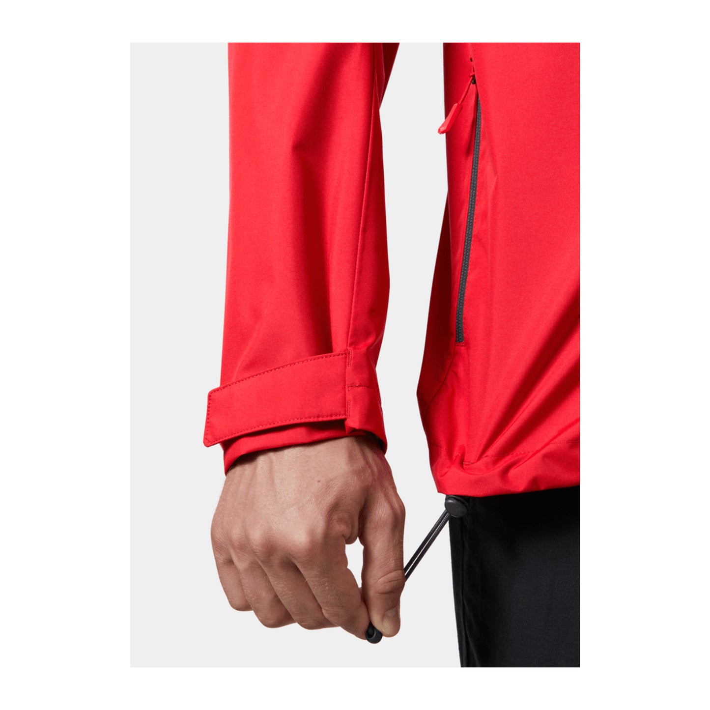 HH Men's Crew Jacket 2.0 – Red – detail