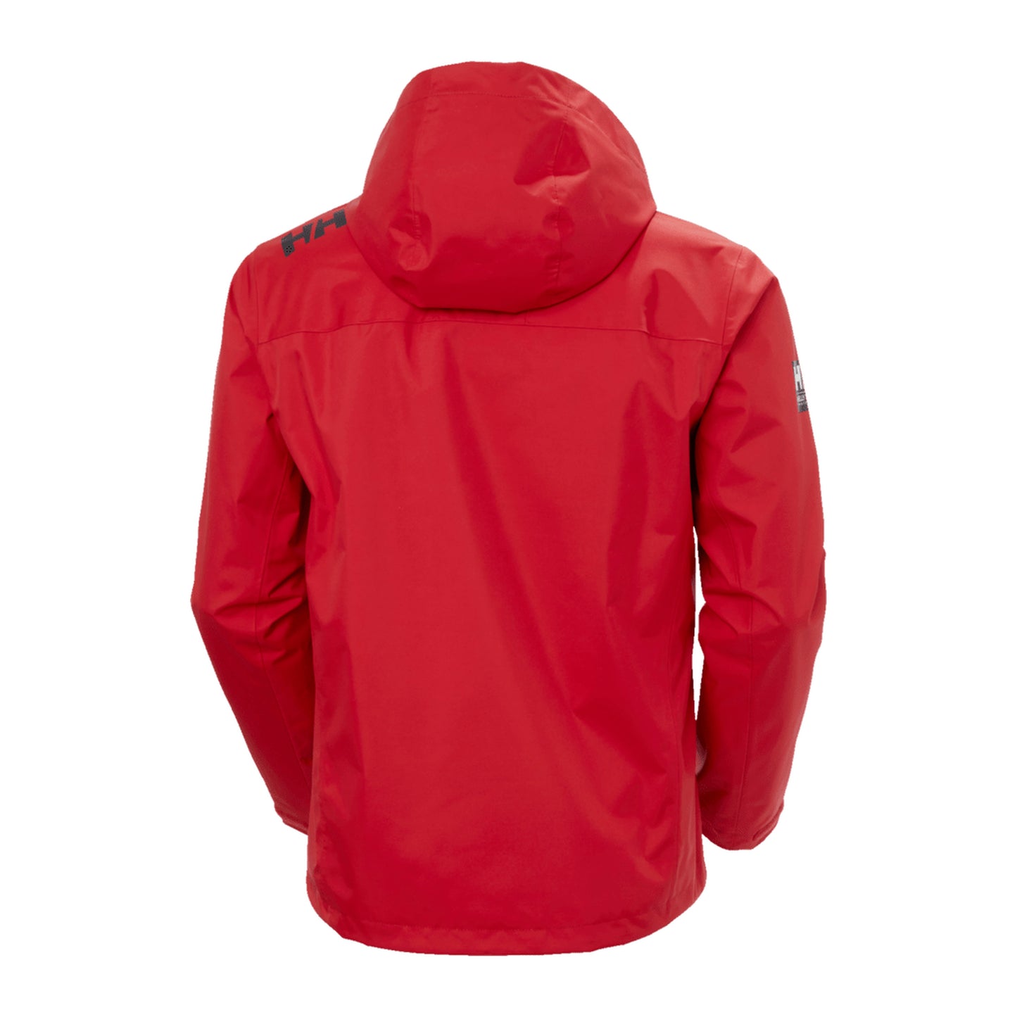 HH Men's Crew Hooded Jacket 2.0 – Red – back