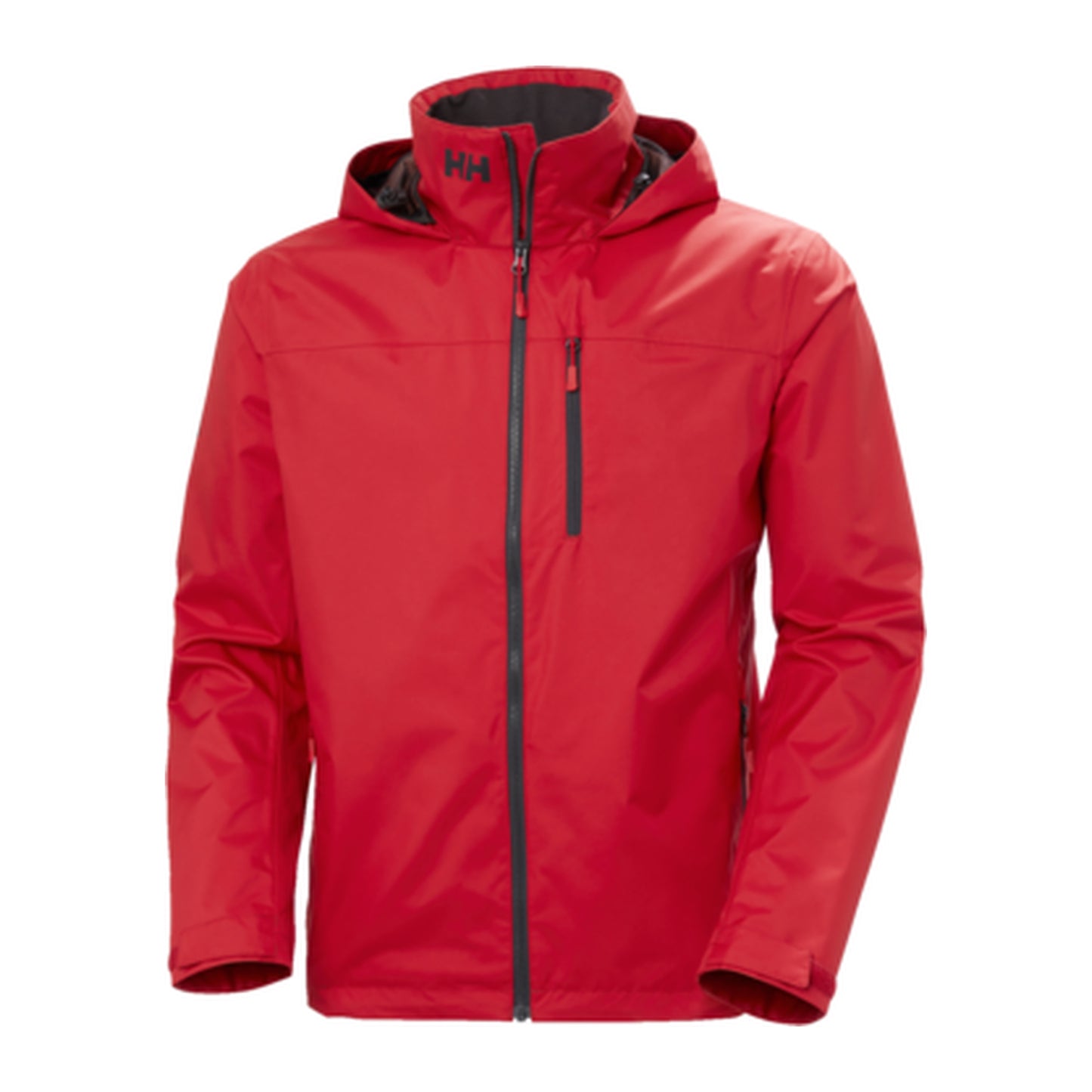 HH Men's Crew Hooded Jacket 2.0 – Red – detail