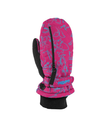 Gordini Heaterpack Mitt — Magenta Woodland
