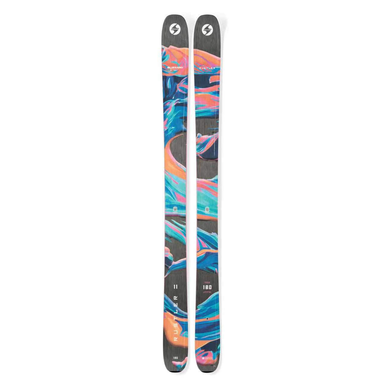 Blizzard Rustler 11 ski – topsheet