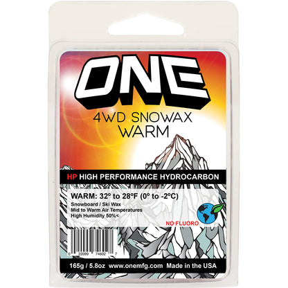 One Ball 4WD 165g Warm Snowboard / Ski Wax