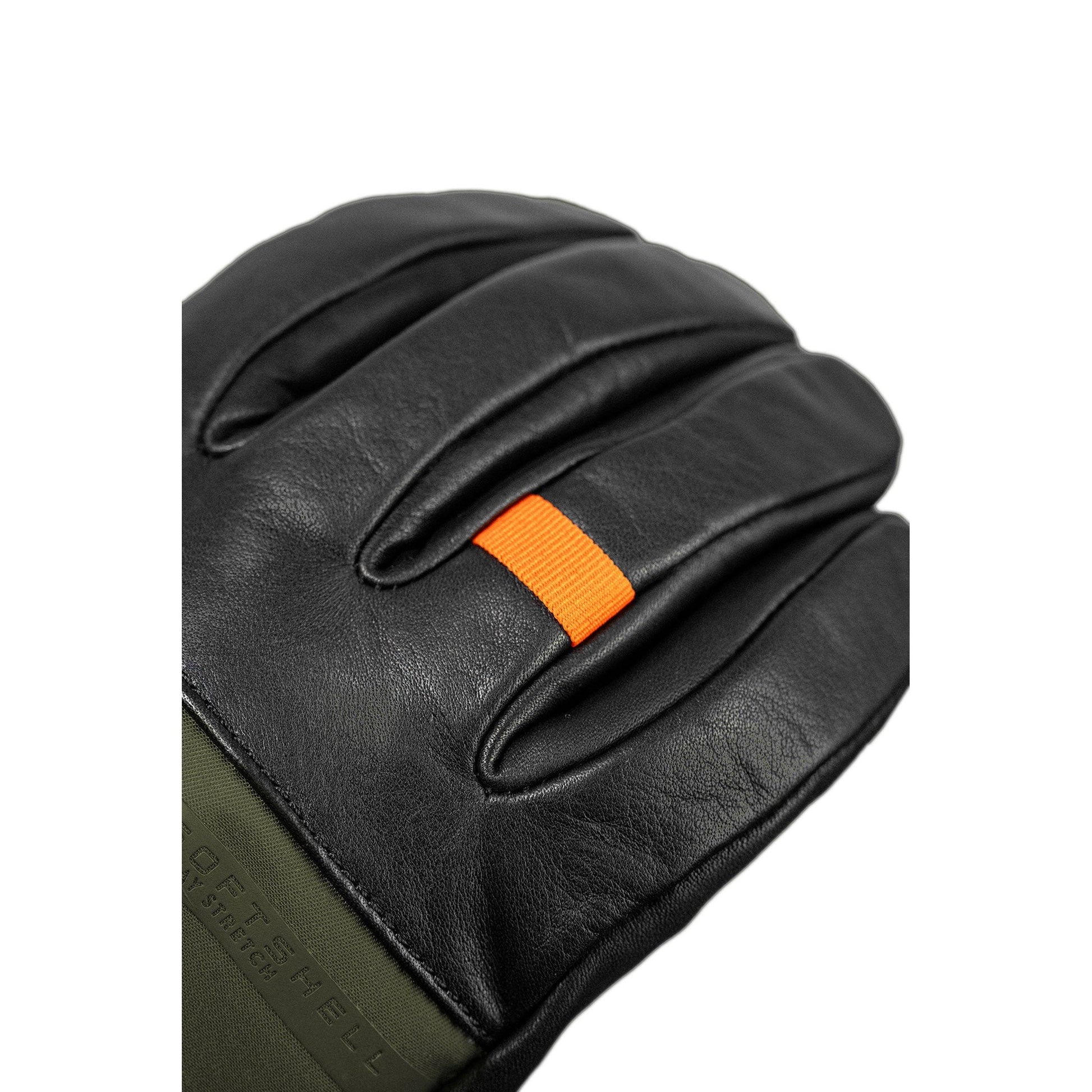 Reusch Duality R-WOOL Glove - Reusch Duality R-WOOL Glove - leather detail