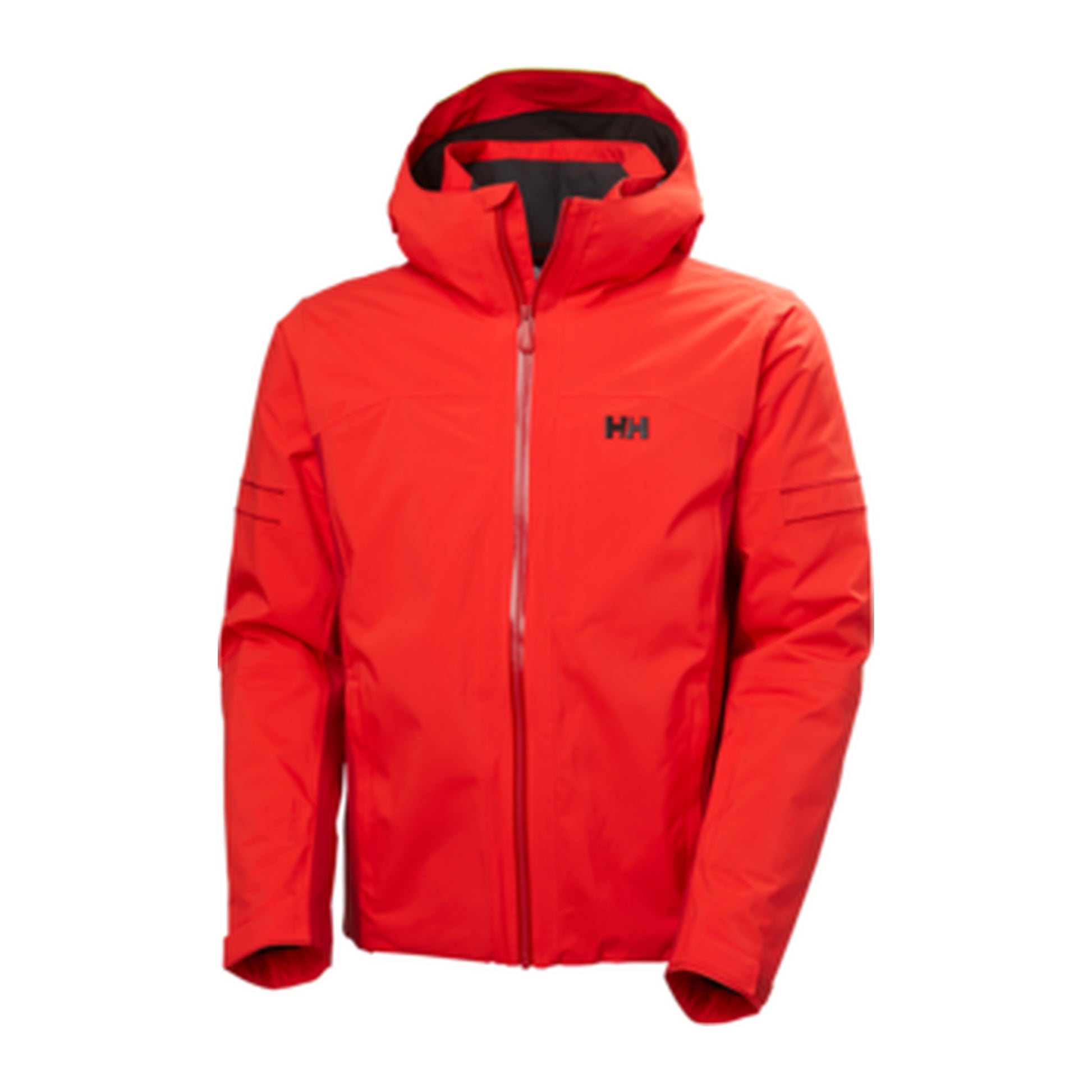 HH Men's Courchevel Jacket – Alert Red – detail