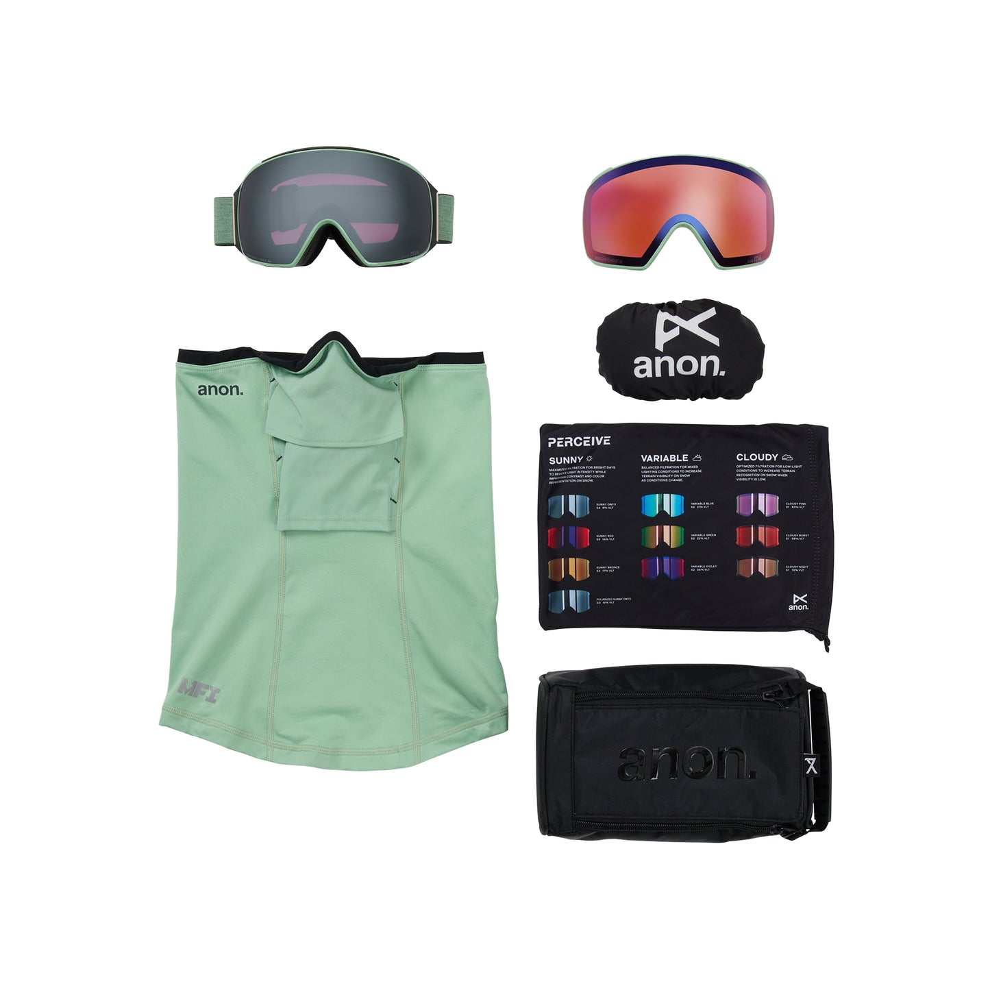 Burton M4 Goggles (Toric) + Bonus Perceive Lens + MFI Face Mask