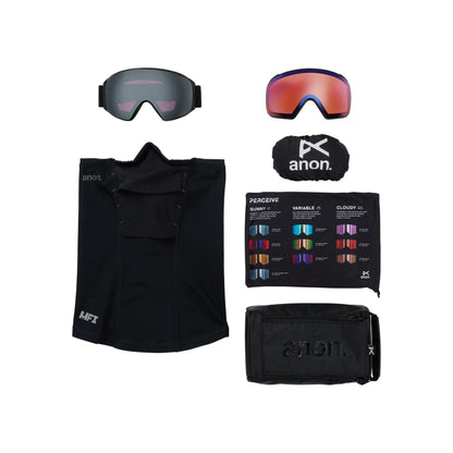 Burton M4S Goggles (Toric) + Bonus Lens + MFI Face Mask