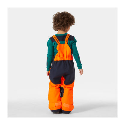 HH Kids' K Rider 2 Ins Bib – Neon Orange – detail