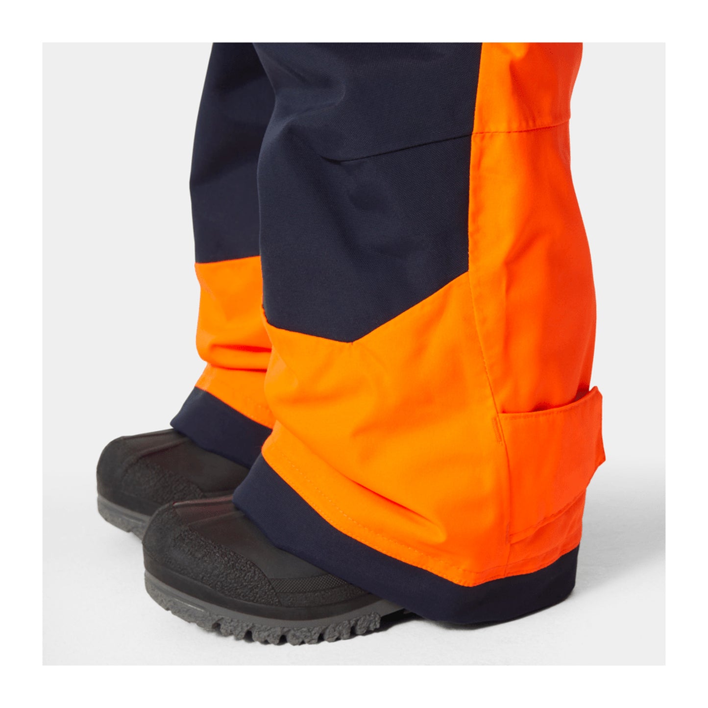 HH Kids' K Rider 2 Ins Bib – Neon Orange – detail