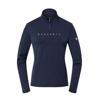 Descente Womens Chest Logo T-Neck