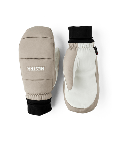 Hestra CZone Frame Mitt ski mitt, Beige colourway