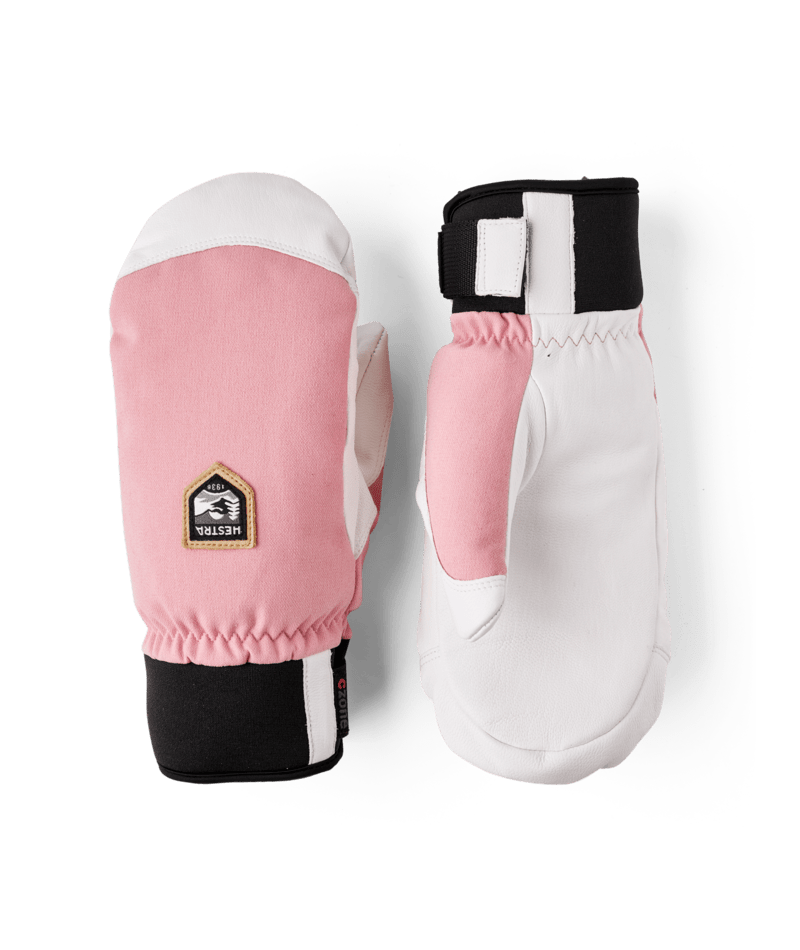Hestra CZone Alpine Mitt ski mitt, Candy colourway