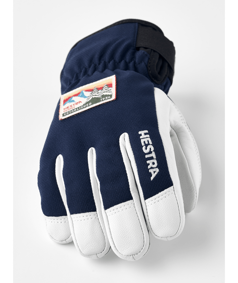 Hestra Patrol Jr ski glove, Navy colourway
