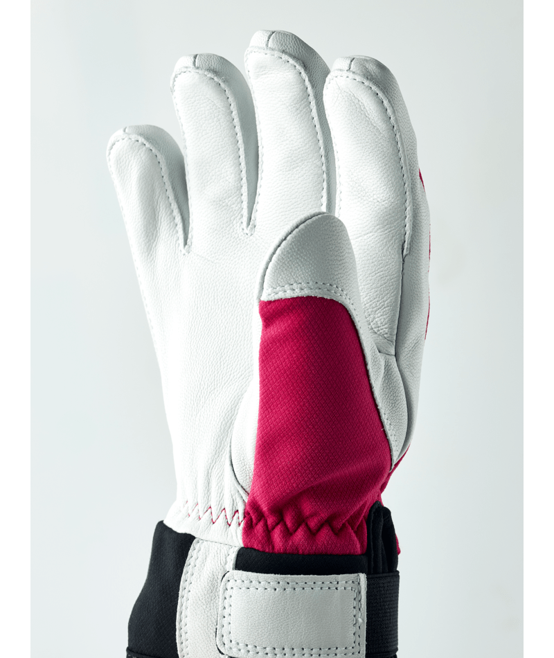 Hestra Patrol Jr ski glove, Fuschia colourway