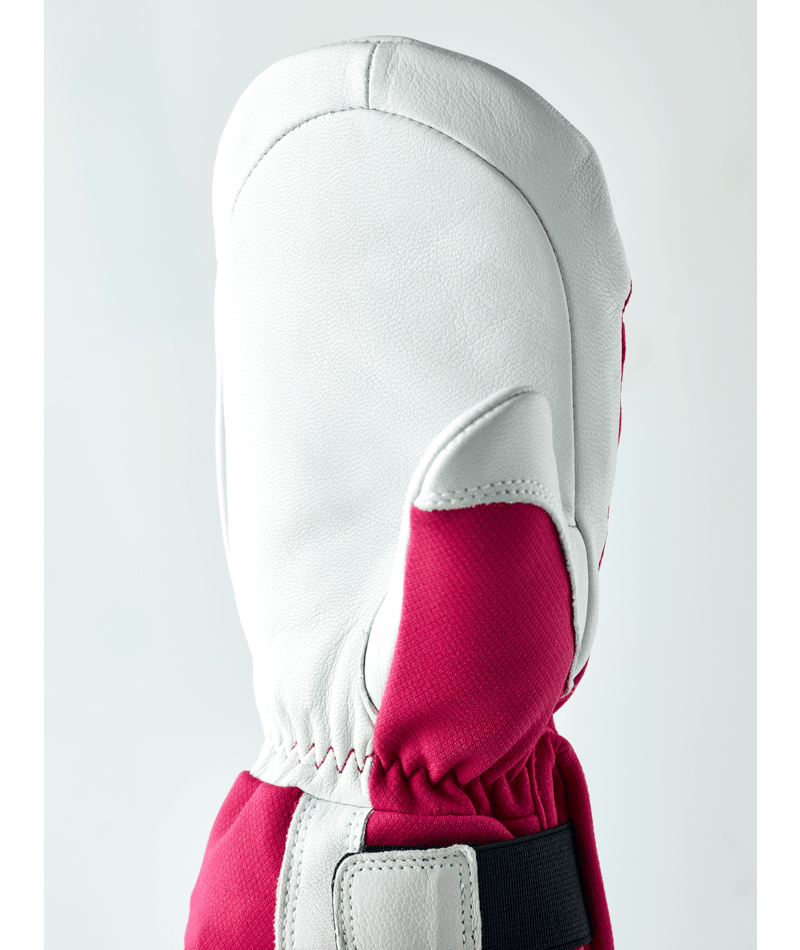 Hestra Patrol Jr Mitt ski mitt, Fuschia colourway