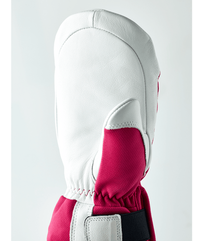 Hestra Patrol Jr Mitt ski mitt, Fuschia colourway