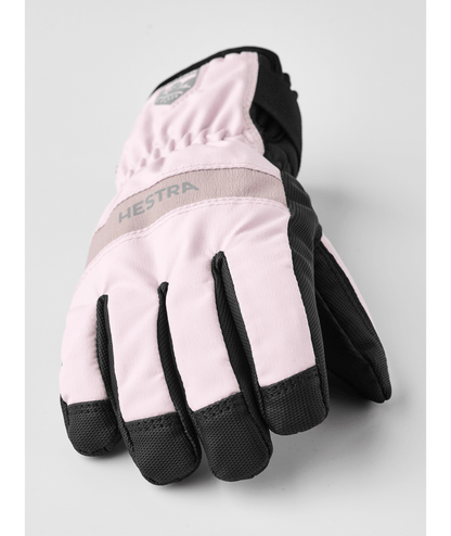 Hestra Ferox CZone Jr ski glove, Pink colourway