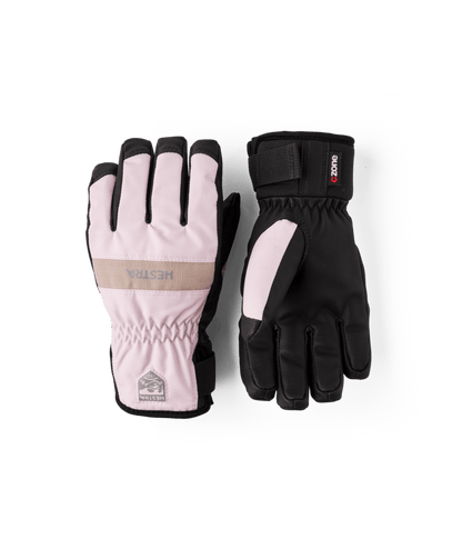 Hestra Ferox CZone Jr ski glove, Pink colourway