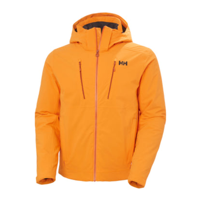 HH Men's Alpha 4.0 Jacket – Ignite Orange – detail