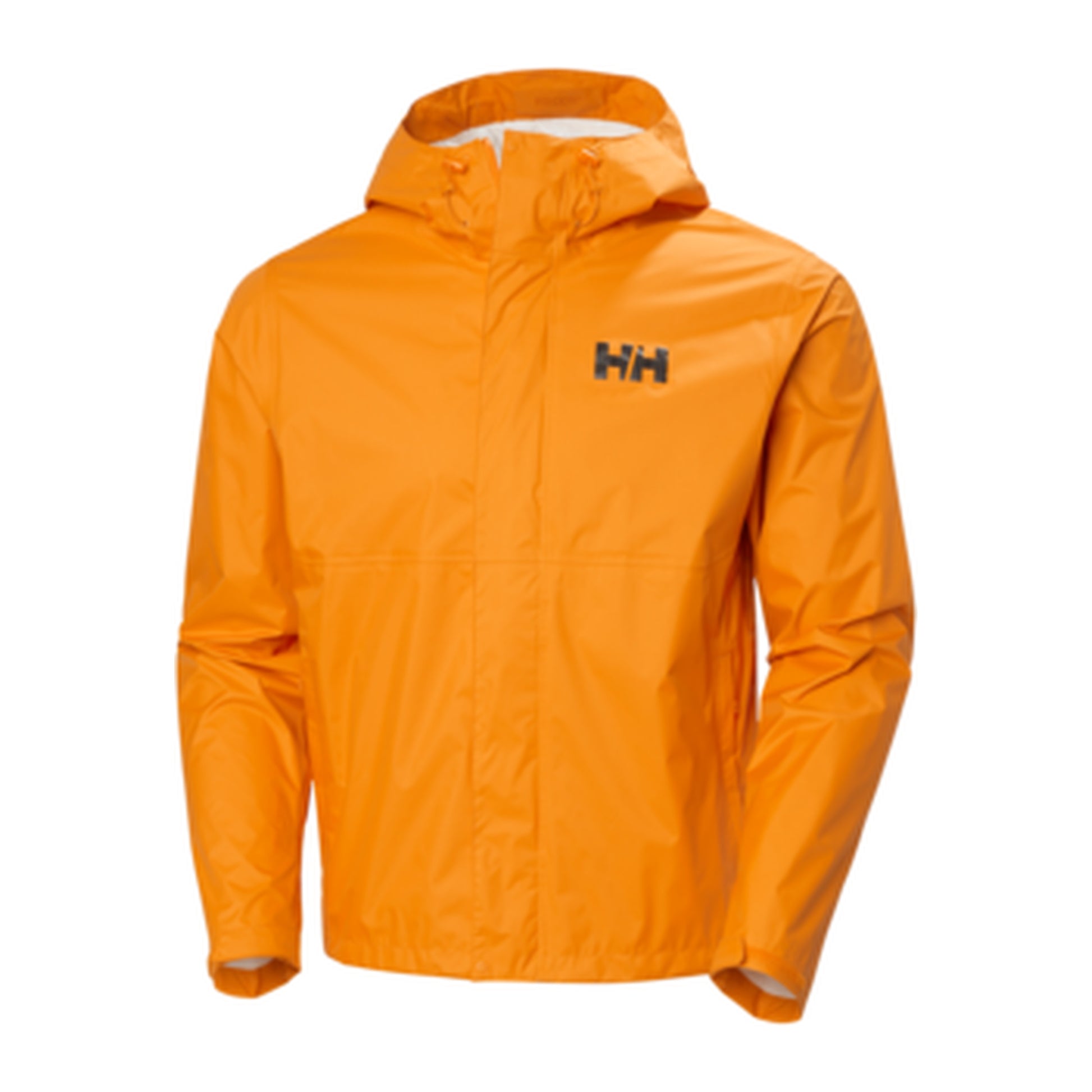 HH Men's Loke Jacket – Ignite Orange – detail