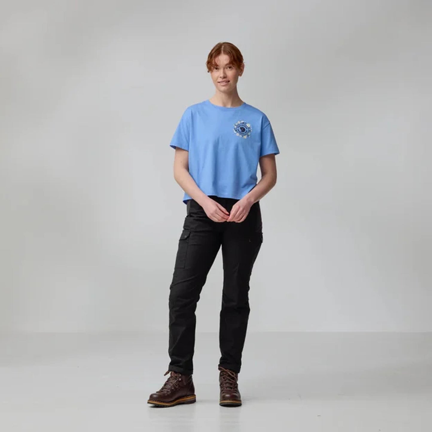 Fjällräven  Fjällblomster Logo T-shirt W