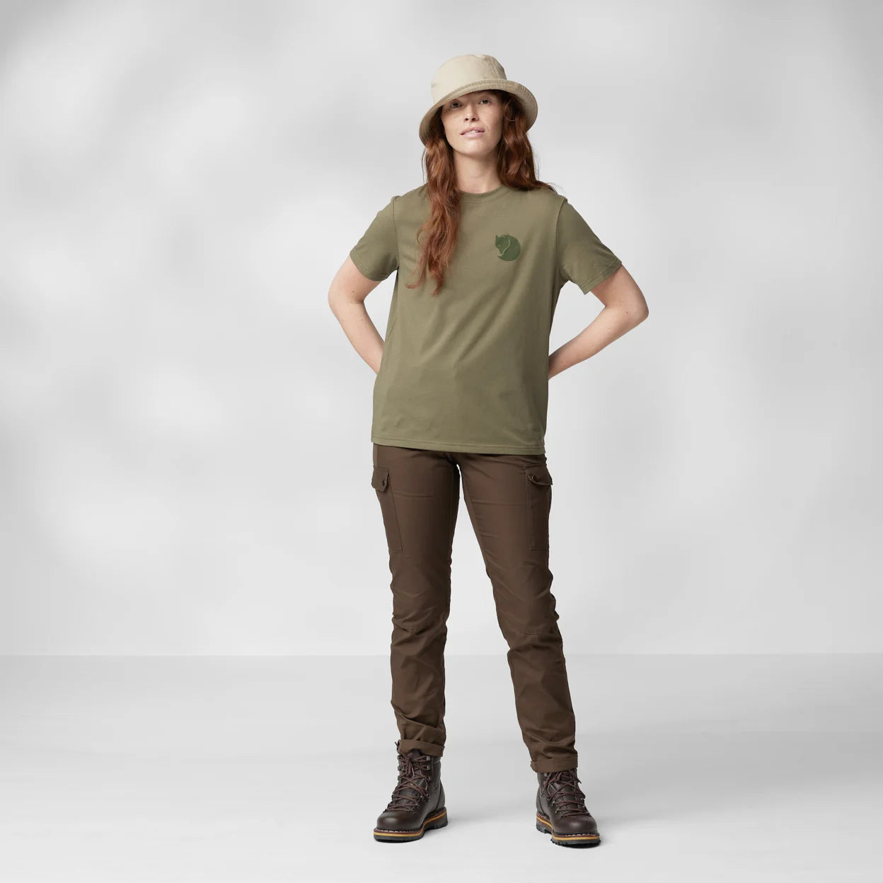 Fjällräven Fox Boxy Logo Tee W