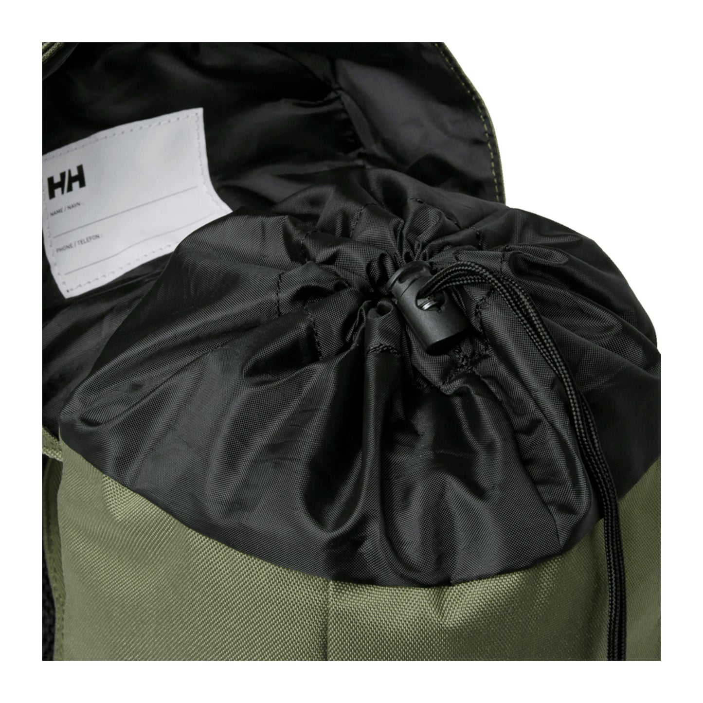 HH Skogen Kids Backpack – Lav Green – detail