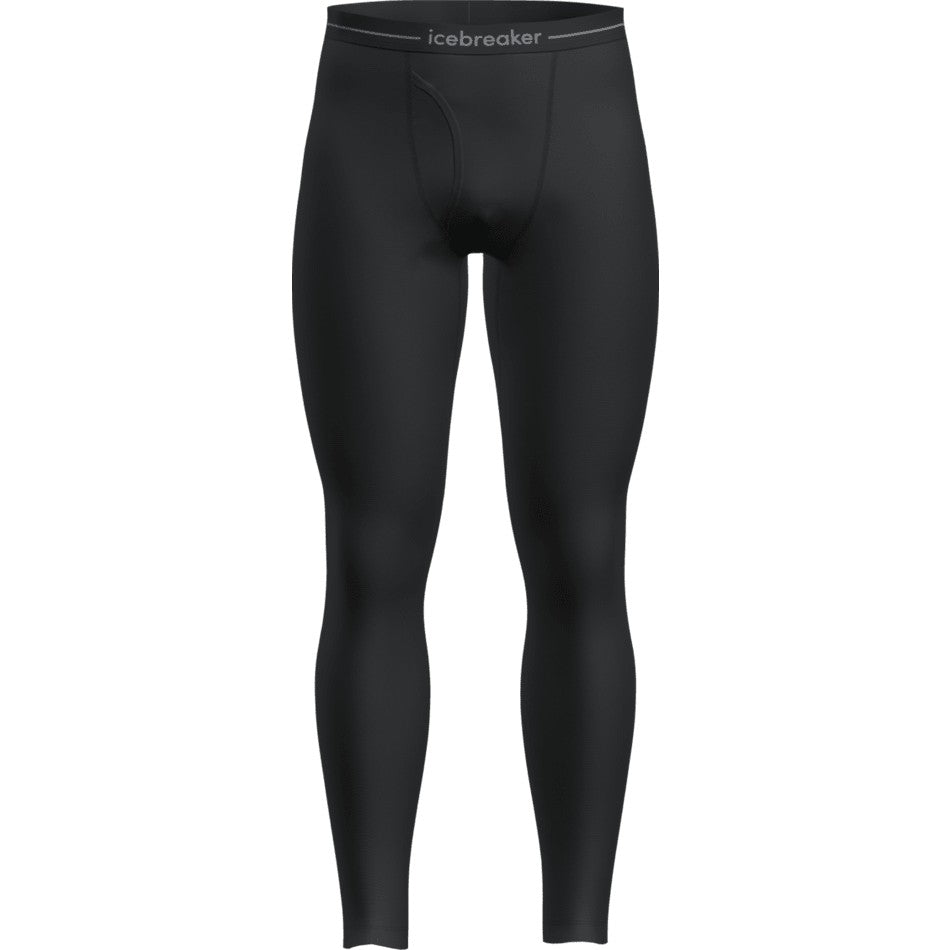 Icebreaker Men's Merino 260 Tech Thermal Leggings with Fly - Black
