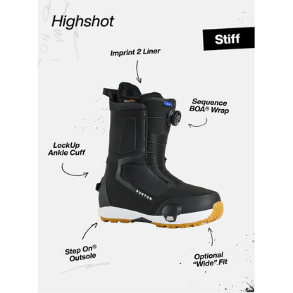 Burton Women's Highshot Step On Snowboard Boots 2026