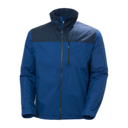 HH Men's Crew Midlayer Jacket 2 – Dark Blue – detail