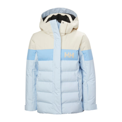 HH Girls' Jr Girl Diamond Jacket – Pinnacle Blue – detail