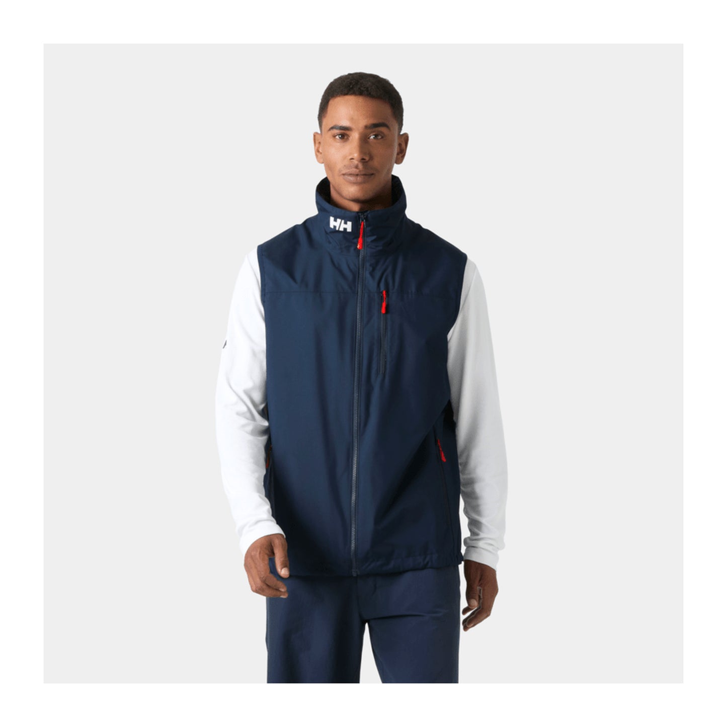 HH Men's Crew Vest 2.0 – Navy – detail