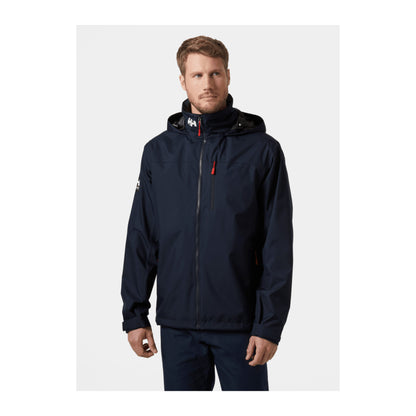HH Men's Crew Hooded Jacket 2.0 – Navy – detail