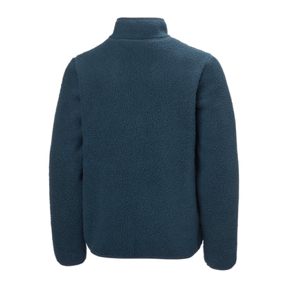 HH Junior Jr Frosty Pile Jacket – Navy – back