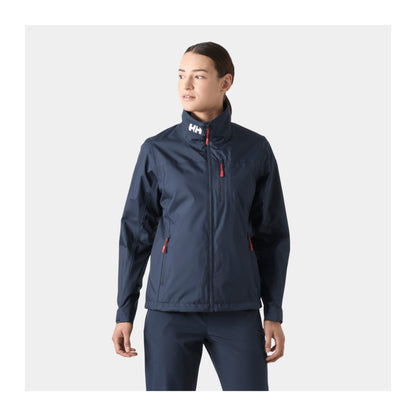 HH Women's W Crew Jacket 2.0 – Navy – detail